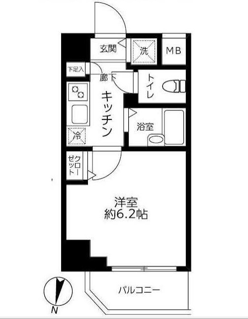 ドルチェ東京本所の間取り