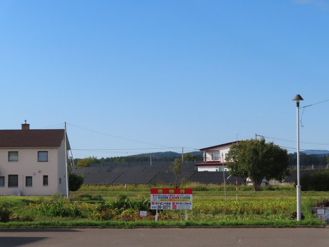 北見市上ところ３５５番７　売地の外観