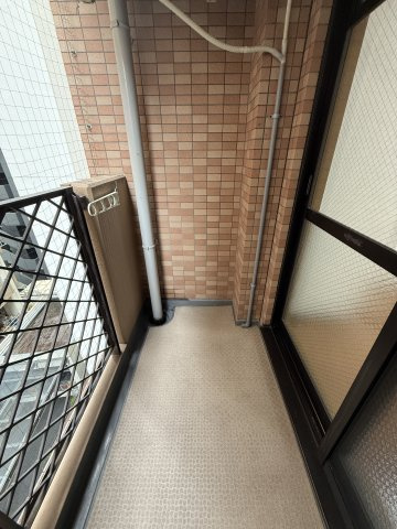 エステムコート大阪城南Ⅱのバルコニー