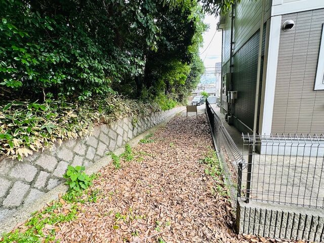奈良市中山町　売土地の外観|専用通路部分