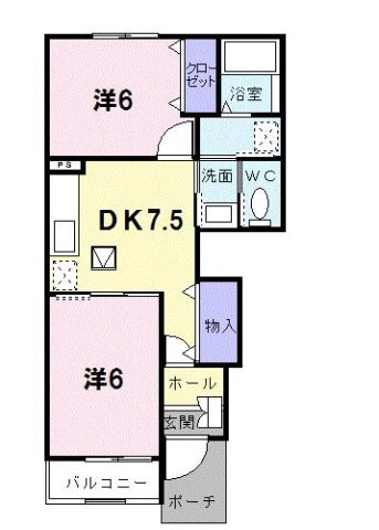 フォレストムーンの間取り