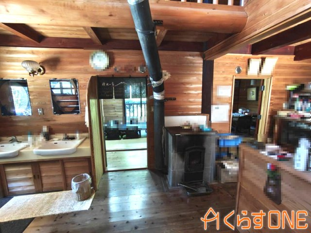 【内装】 | 自然豊かな好ロケーションのログハウス／宍粟市波賀町原