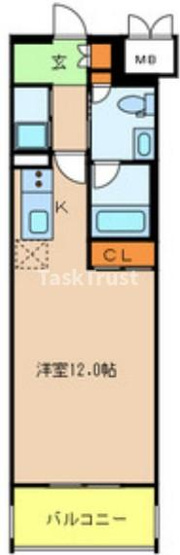 【間取り】 | ピジェブラン太子橋