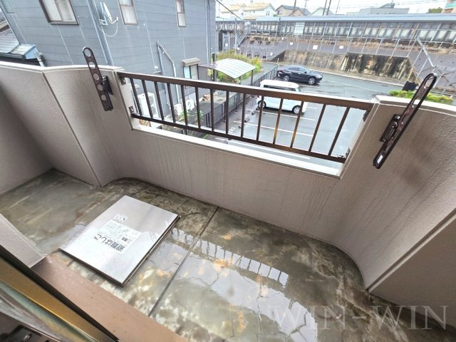 メゾン・サンパティークのバルコニー|イメージ（同建物内別部屋の写真です）