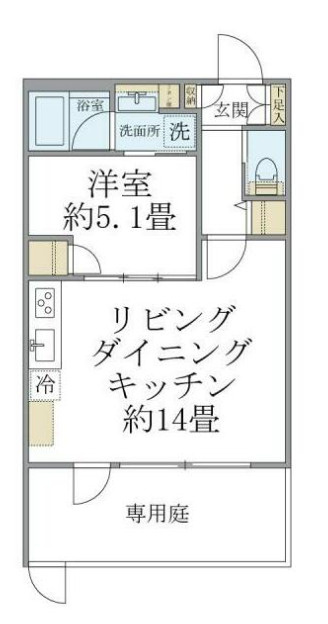 ISM経堂の間取り