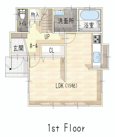 売中古戸建　掛川市下垂木の間取り