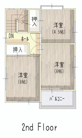 売中古戸建　掛川市下垂木の間取り