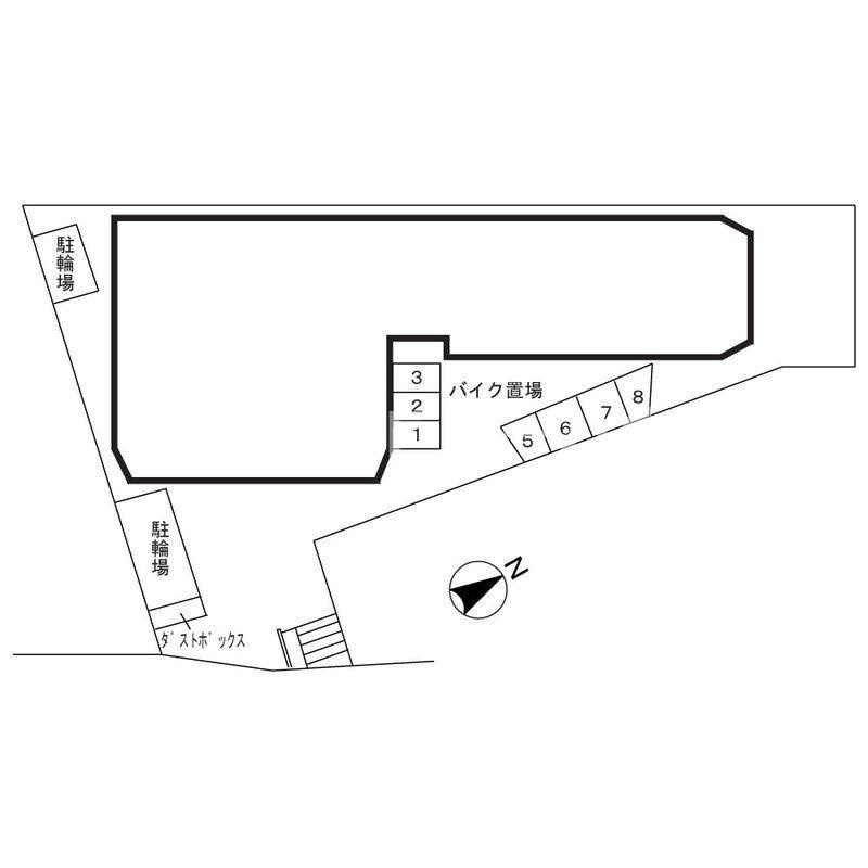 ＬＥＯ参拾伍番館の区画図