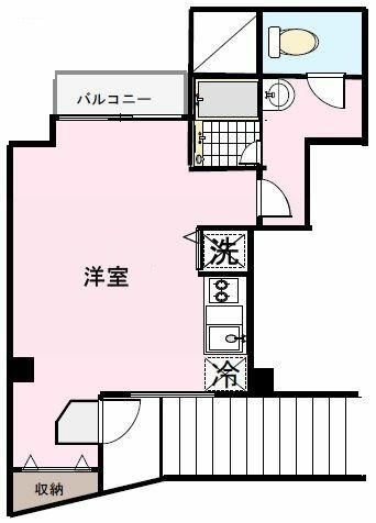 髙木ビルの間取り|間取りです。