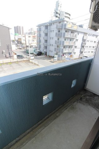 ユニテック健軍のバルコニー