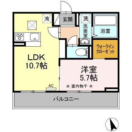 【間取り】 | ウェルデンス戸塚 Ａ