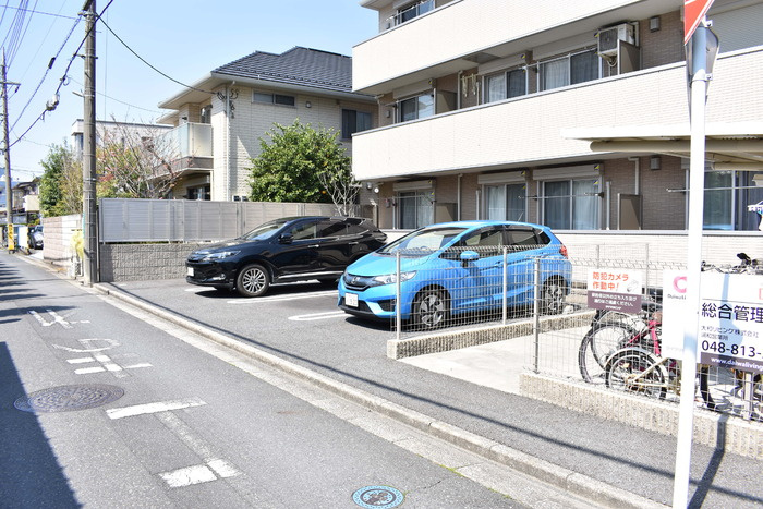 サウンドビューの駐車場