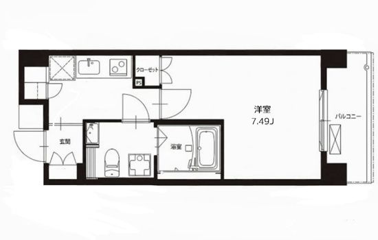 【間取り】 | ADW　Residence洗足池