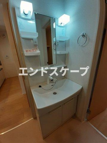 メルベージュ・Ⅰの洗面所|高崎、前橋のお部屋探しはエンドスケープまで！お客様の理想お聞かせ下さい♪