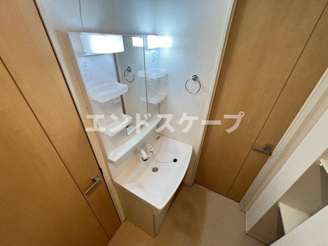 メルベージュ・Ⅰの洗面所|高崎、前橋のお部屋探しはエンドスケープまで！お客様の理想お聞かせ下さい♪