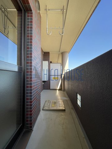 新世ふじみ野マンションのバルコニー