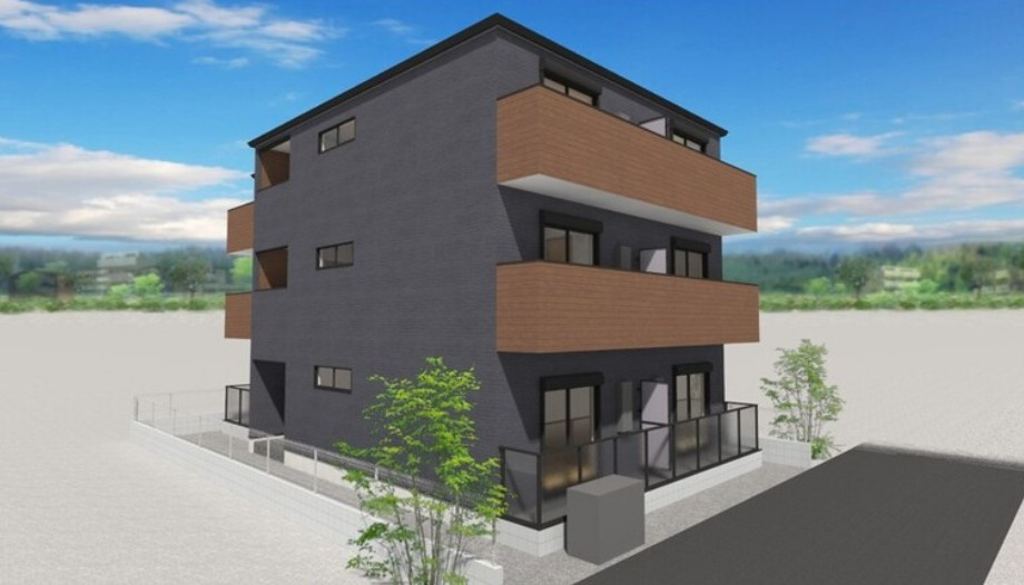 AJ新松戸039の外観パース