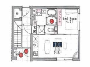 ＣＡＳＡ　ＰＩＡＺＺＡ池袋本町の間取り