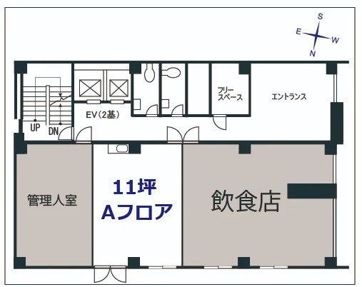 白王ビルの間取り