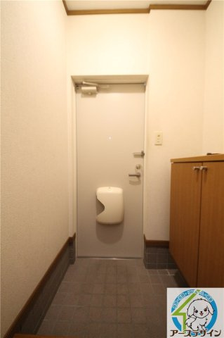 カナルサイドの玄関