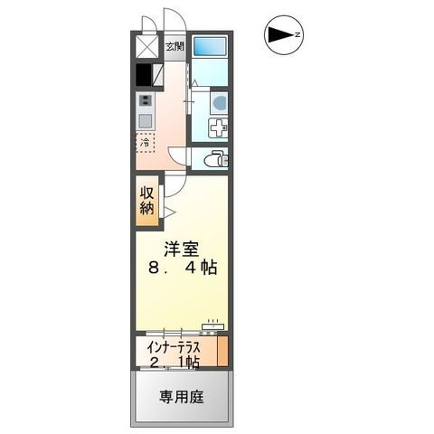 Ｂｌｕｅｂｅｌｌ　菊陽の間取り