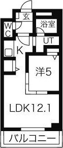 T-COURTの間取り