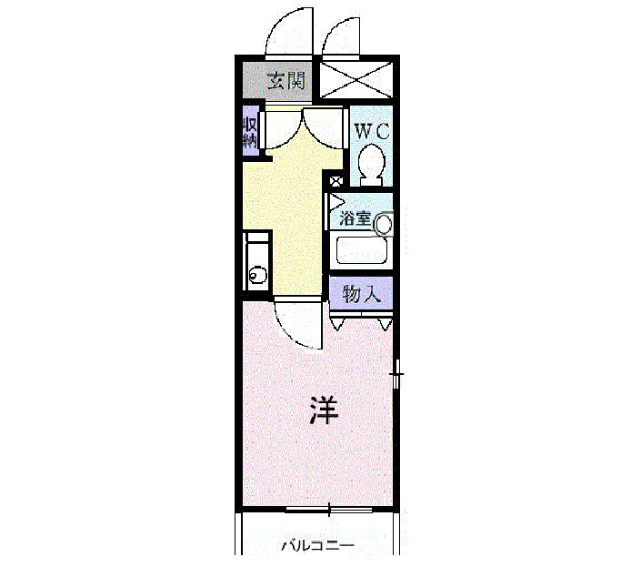 エレガンラルジュの間取り