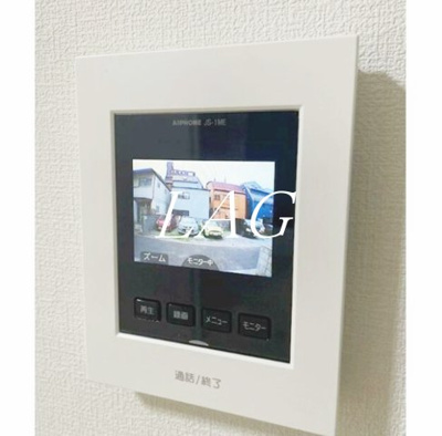 【セキュリティ】 | メゾン　ブランシュ | モニター付インターホンです。