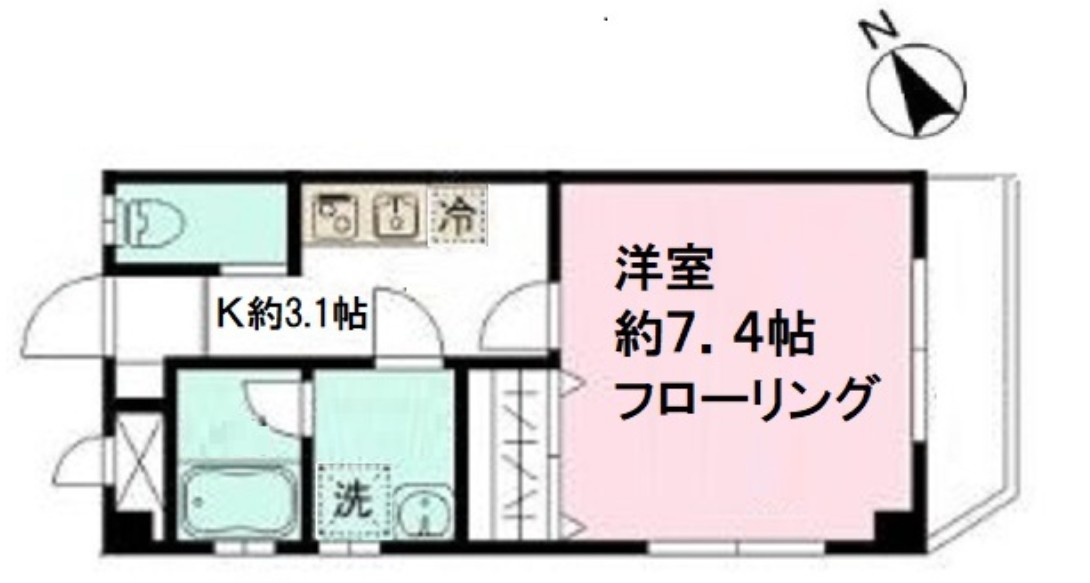 LEO参拾伍番館の間取り