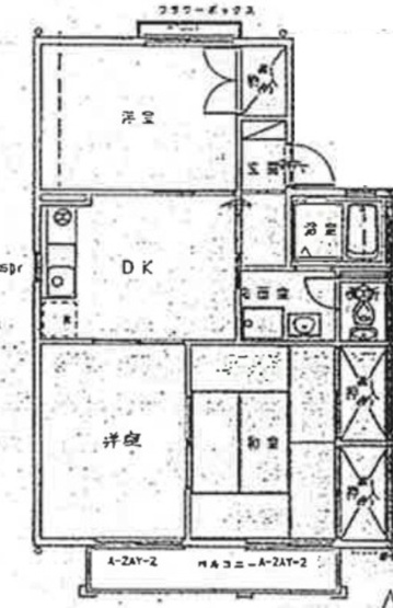 【間取り】 | グリシーヌ藤崎Ⅲ
