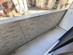 グランパシフィック大経大北のバルコニー