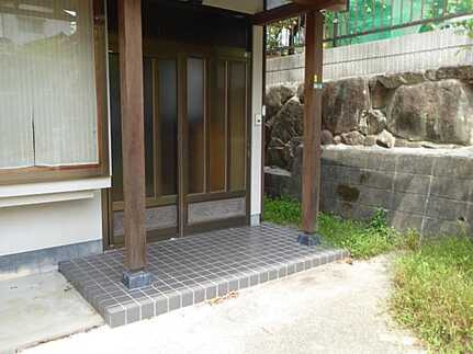 安佐北区亀山6丁目中古戸建の庭