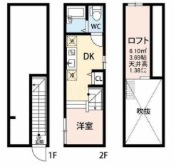 【間取り】 | サウステラス大井町 | 間取りです。