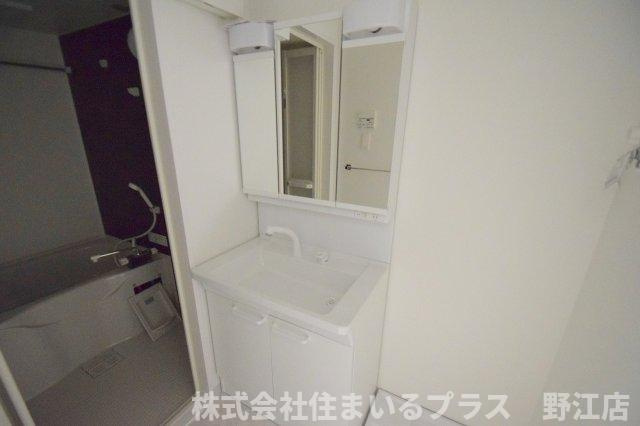 GROOVE今福鶴見の洗面所