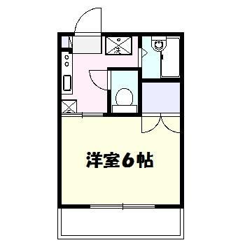 パークサイド駒沢Ａの間取り|間取りです。
