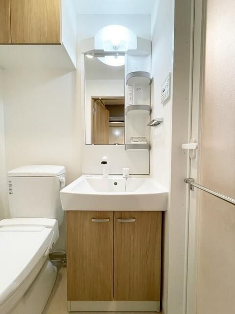 グランヴァンプレミアム川口の洗面所