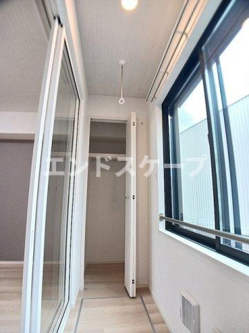 ガーヤサクラのバルコニー|高崎、前橋のお部屋探しはエンドスケープまで！お客様の理想お聞かせ下さい♪