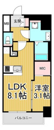 ファーストフィオーレ川西プリモの間取り