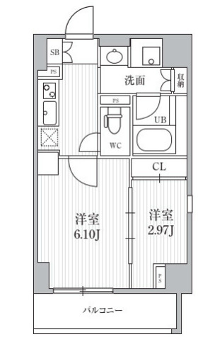 【間取り】 | シーズンフラッツ靭本町