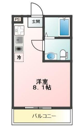 Ｇｌａｎｚ氷川町の間取り|間取りです。