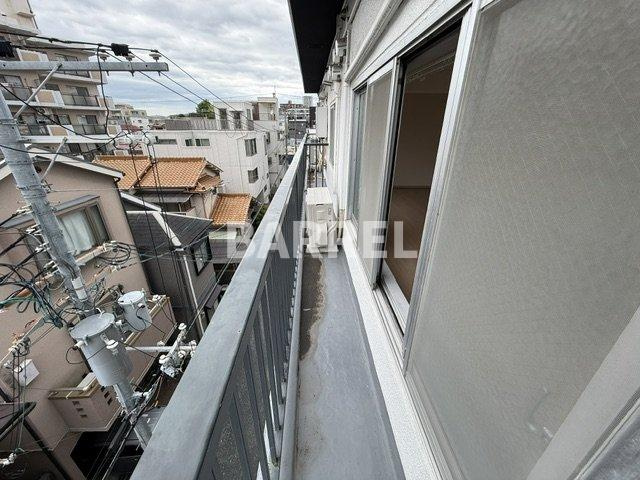 愛名マンションのバルコニー