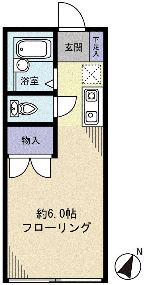 クレセント西新宿 の間取り