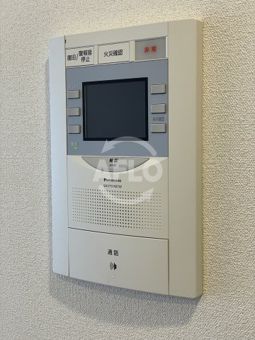 プレサンス梅田東クォーレのセキュリティ|プレサンス梅田東クォーレ　モニター付きインターホン