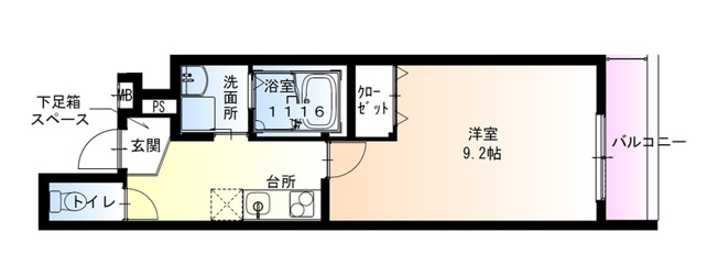 【間取り】 | フジパレス湊駅南ノース