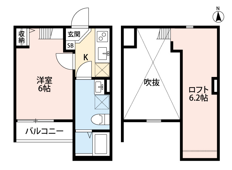 ヴァイスハイト平野の間取り