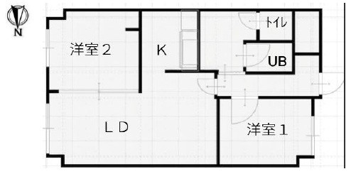 ライオンズマンション西線の間取り