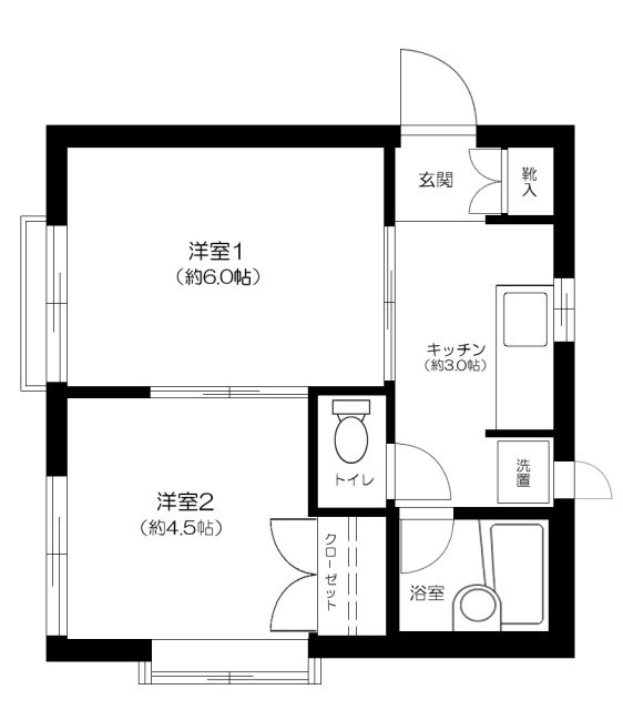 マツダハウスA棟の間取り