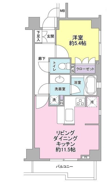 サンピエス根津の間取り|間取りです。