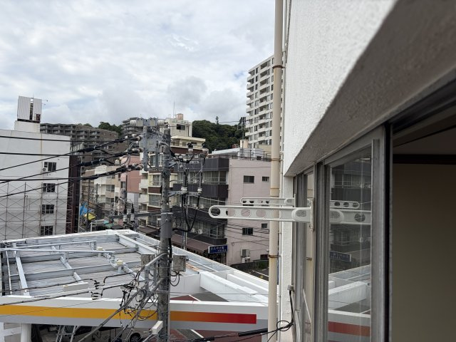 熱海市　田原本町の展望|物干しあり