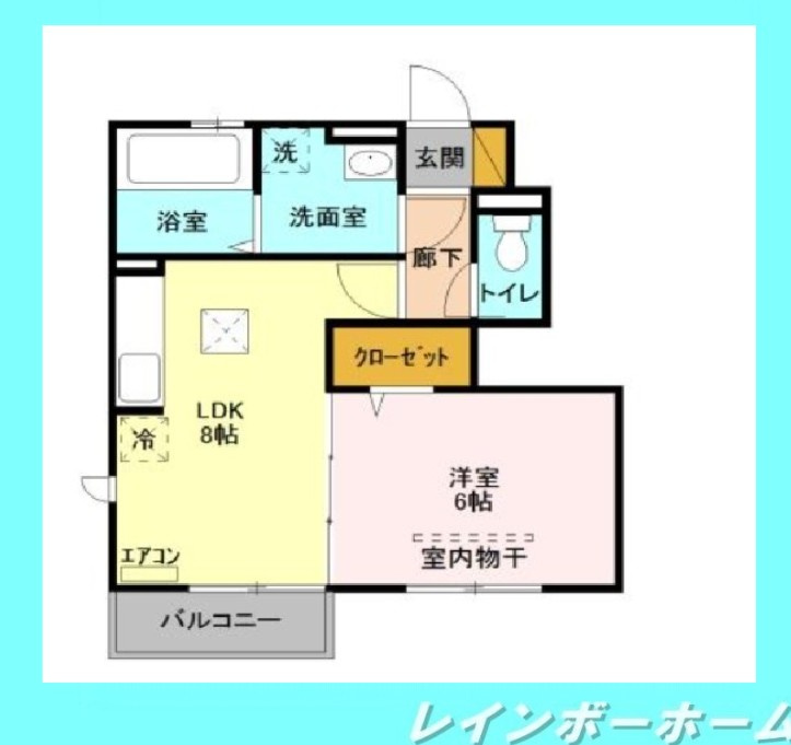 仲介手数料（賃料の1.10ヵ月）の50％OFF対象物件！の間取り